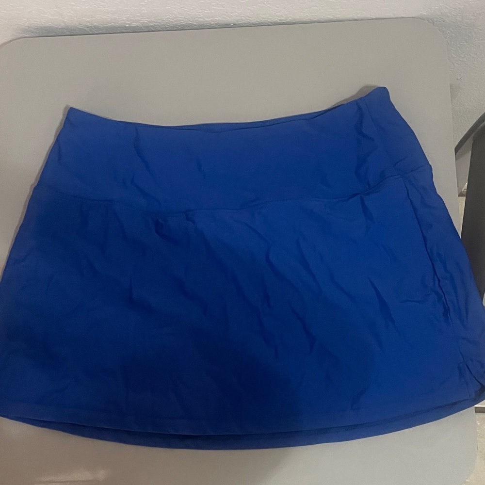 Blue Mini Skirt